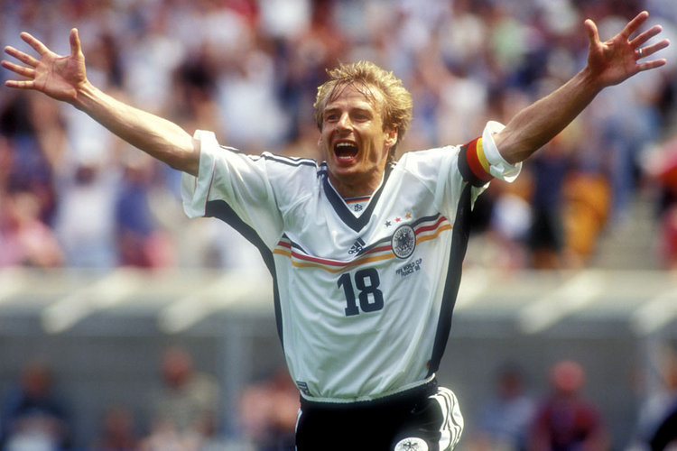 Fußball-WM 1998 - Jürgen Klinsmann jubelt