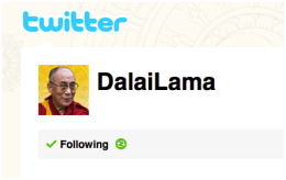The Dalai Lama Officially Joins Twitter