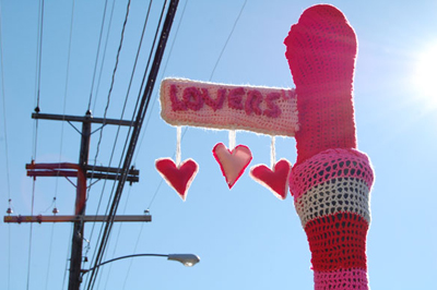 Yarnbombing