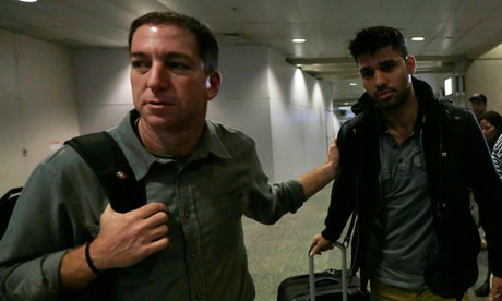 Glenn Greenwald and David Miranda
