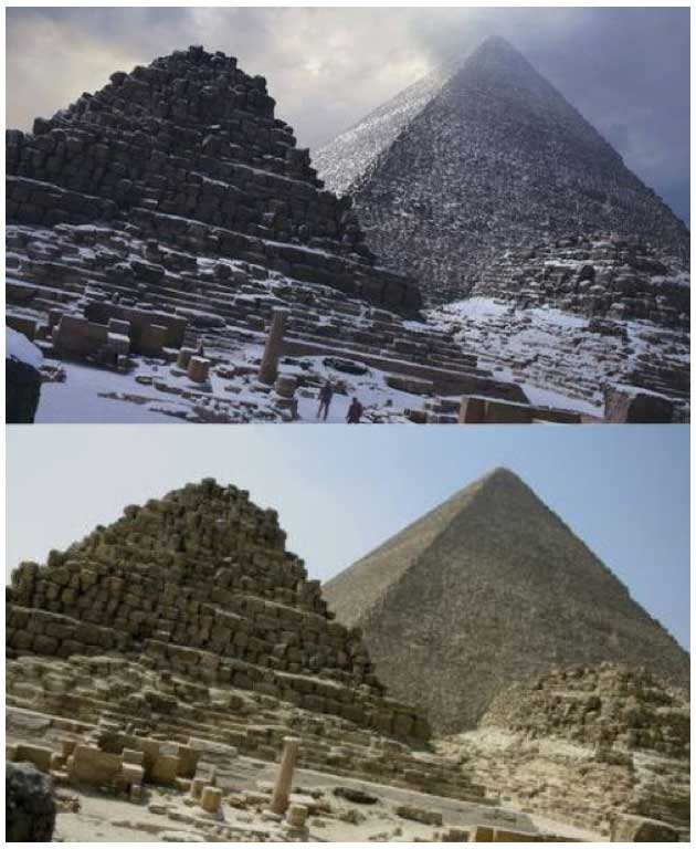 pyramids