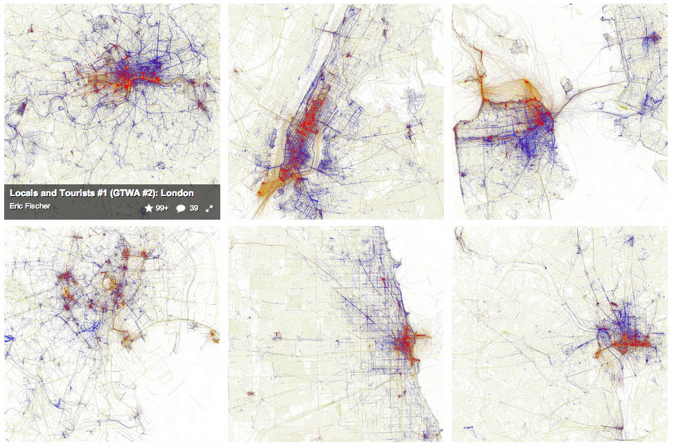 Locales y turistas